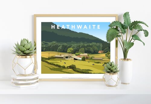 Heathwaite By Artist Richard O'Neill - Premium Art Print
