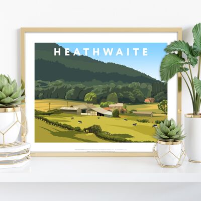 Heathwaite vom Künstler Richard O'Neill – Premium-Kunstdruck