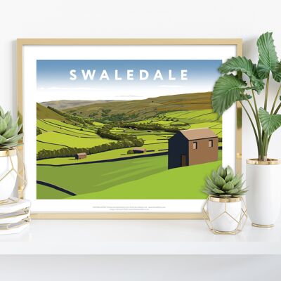 Swaledale By Artist Richard O'Neill - Premium Art Print