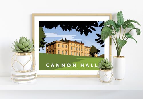 Cannon Hall By Artist Richard O'Neill - Premium Art Print