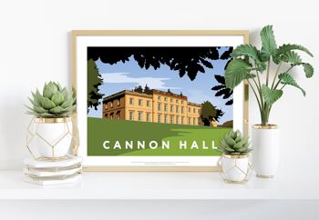 Cannon Hall par l'artiste Richard O'Neill - Impression d'art premium