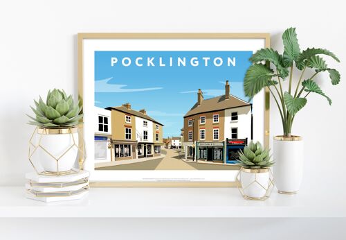 Pocklington By Artist Richard O'Neill - Premium Art Print