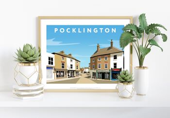 Pocklington par l'artiste Richard O'Neill - Impression d'art premium