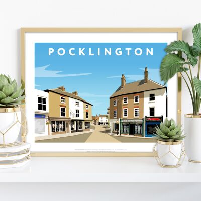 Pocklington By Artist Richard O'Neill - Premium Art Print