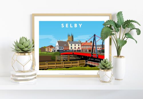 Selby By Artist Richard O'Neill - 11X14” Premium Art Print