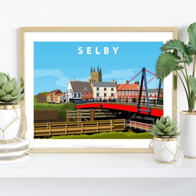 Selby por el artista Richard O'Neill - 11X14" Premium Art Print