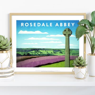 Rosedale Abbey By Artist Richard O'Neill - 11X14” Art Print