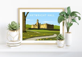 Cartwright Hall par l'artiste Richard O'Neill - Impression artistique