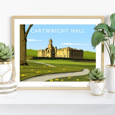 Cartwright Hall By Artist Richard O'Neill - Art Print