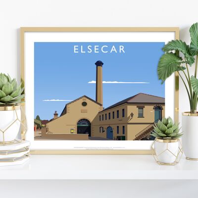 Elsecar By Artist Richard O'Neill - 11X14” Premium Art Print