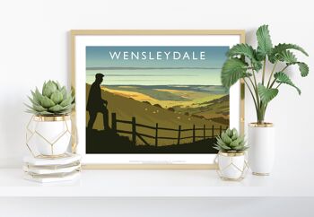 Wensleydale par l'artiste Richard O'Neill - Impression d'art premium