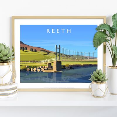 Reeth By Artist Richard O'Neill - 11X14” Premium Art Print