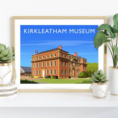 Kirkleatham Museum von Künstler Richard O'Neill - Kunstdruck