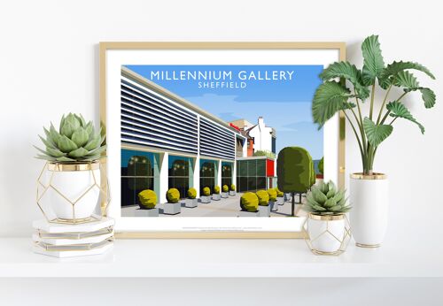 Millennium Gallery, Sheffield - Richard O'Neill Art Print