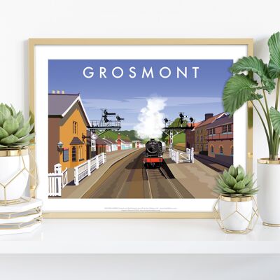 Grosmont By Artist Richard O'Neill - Premium Art Print