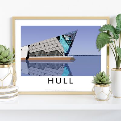 Hull By Artist Richard O'Neill - 11X14” Premium Art Print