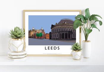 Leeds par l'artiste Richard O'Neill - 11X14" Premium Art Print