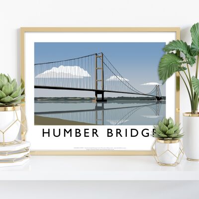 Humber Bridge dell'artista Richard O'Neill - Stampa d'arte premium