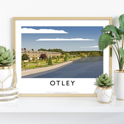 Otley par l'artiste Richard O'Neill - 11X14" Premium Art Print