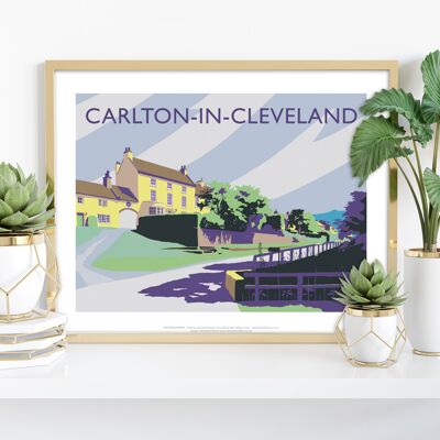 Cartlton-In-Cleveland, Yorskhire – Premium-Kunstdruck im Format 11 x 14 Zoll