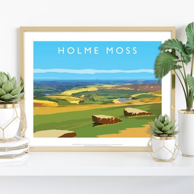 Holme Moss By Artist Richard O'Neill - Premium Art Print