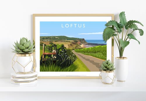 Loftus By Artist Richard O'Neill - 11X14” Premium Art Print