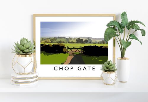 Chop Gate By Artist Richard O'Neill - Premium Art Print