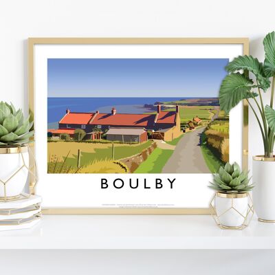 Boulby von Künstler Richard O'Neill – Premium-Kunstdruck, 27,9 x 35,6 cm