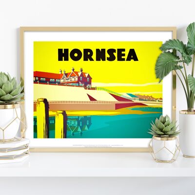 Hornsea vom Künstler Richard O'Neill – Premium-Kunstdruck, 27,9 x 35,6 cm