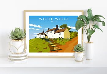 White Wells, Ilkley par l'artiste Richard O'Neill - Impression artistique