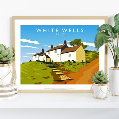 White Wells, Ilkley By Artist Richard O'Neill - Art Print
