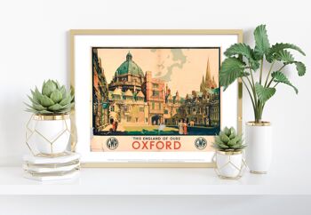 Cette Angleterre de la nôtre Oxford - 11X14" Premium Art Print