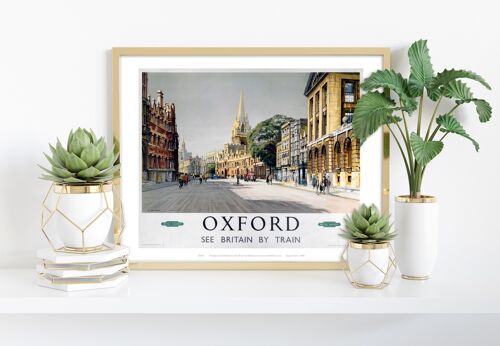 Oxford Middle Of Road - 11X14” Premium Art Print
