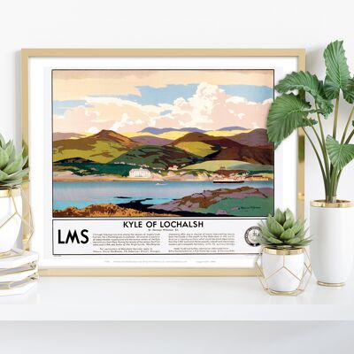 Kyle Of Lochalsh - 11X14” Premium Art Print