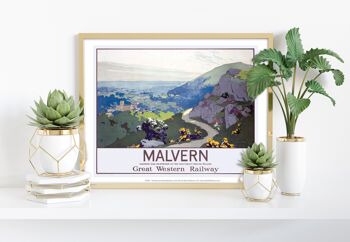 Malvern, Great Western Railway - 11X14" Premium Art Print