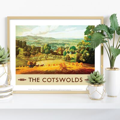 The Cotswolds - 11X14” Premium Art Print