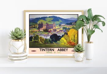 Abbaye de Tintern - 11X14" Premium Art Print