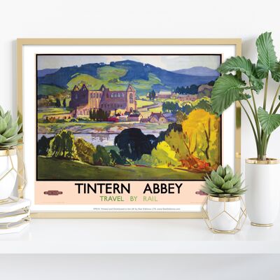 Tintern Abbey - 11X14” Premium Art Print