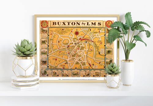 Buxton, The Beautiful And Romantic Holiday Spa - Art Print