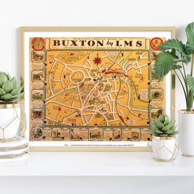 Buxton, das schöne und romantische Holiday Spa - Kunstdruck