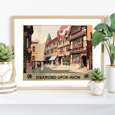 Stratford Upon Avon - Cette Angleterre de la nôtre - Impression artistique
