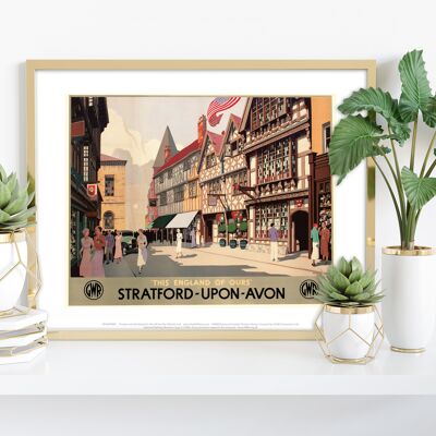 Stratford Upon Avon - This England Of Ours - Art Print
