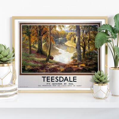 Teesdale - Impresión de arte premium de 11X14"