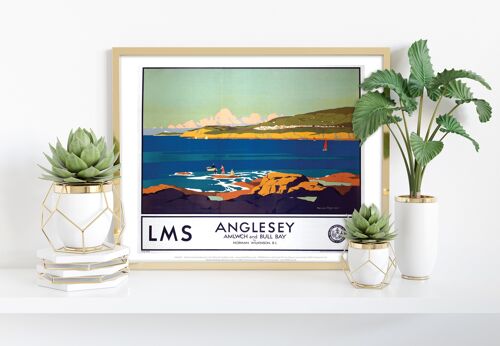 Anglesey - Amlwch And Bull Bay - 11X14” Premium Art Print