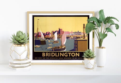 Bridlington Boats - 11X14” Premium Art Print