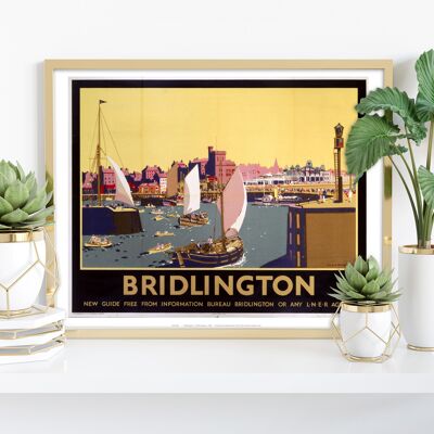 Bateaux Bridlington - 11X14" Premium Art Print