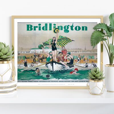 Bridlington - Barca - 11X14" Stampa d'arte Premium