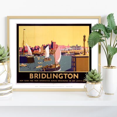 Bridlington - Yellow Sky - 11X14” Premium Art Print