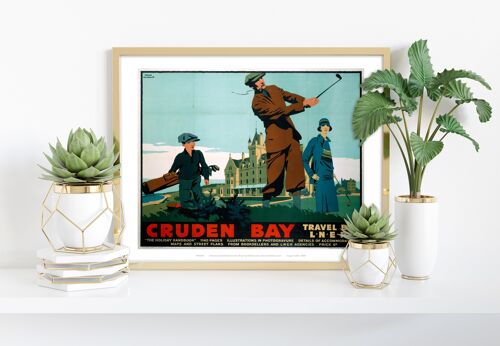 Cruden Bay Golf - 11X14” Premium Art Print