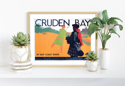 Cruden Bay By East Coast Route - 11X14” Premium Art Print